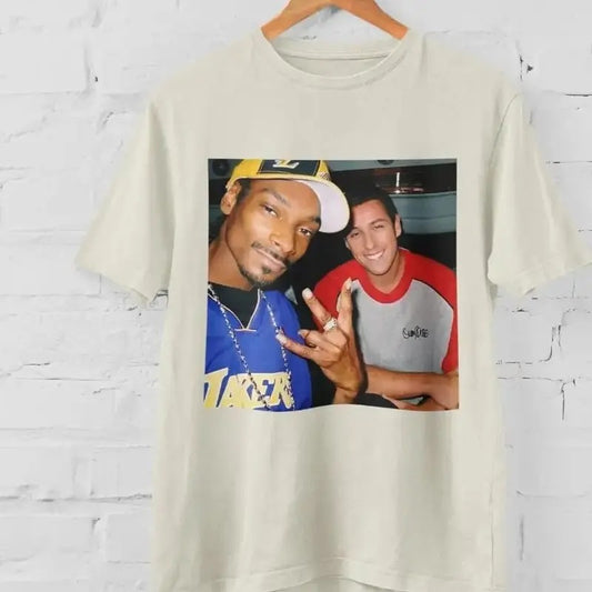 Adam Sandler T-Shirt Photo for Him Her Unisex Graphic Hip Hop Shirt