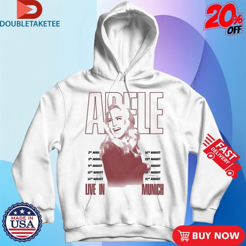 Adele Live In Munich Pink Lips T-shirts