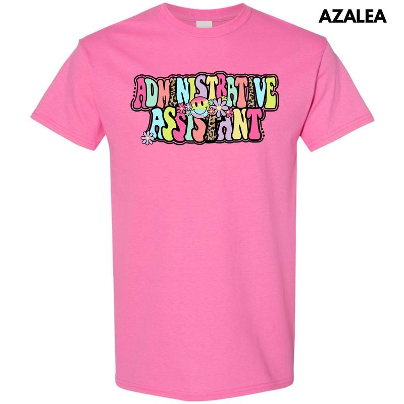 Administrative Assistant Groovy Gildan Short Sleeve T-Shirt 'NLB' Hoodie, Sweatshirt | DripVista.com