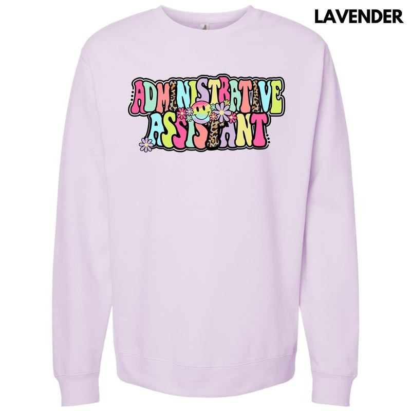 Administrative Assistant Groovy Sweatshirt 'NLB'