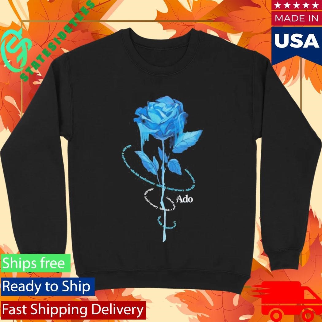 Ado Blue Rose T-Shirt