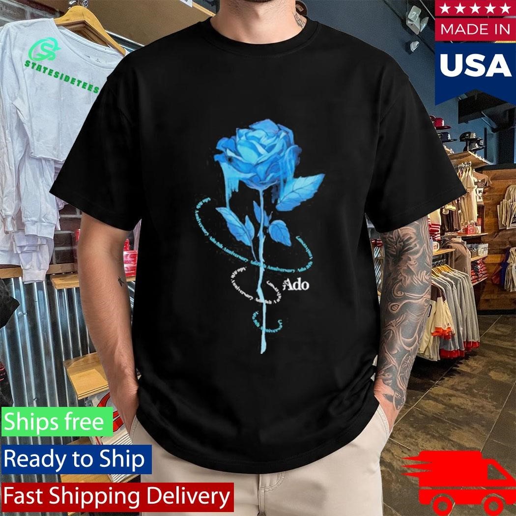 Ado Blue Rose T-Shirt