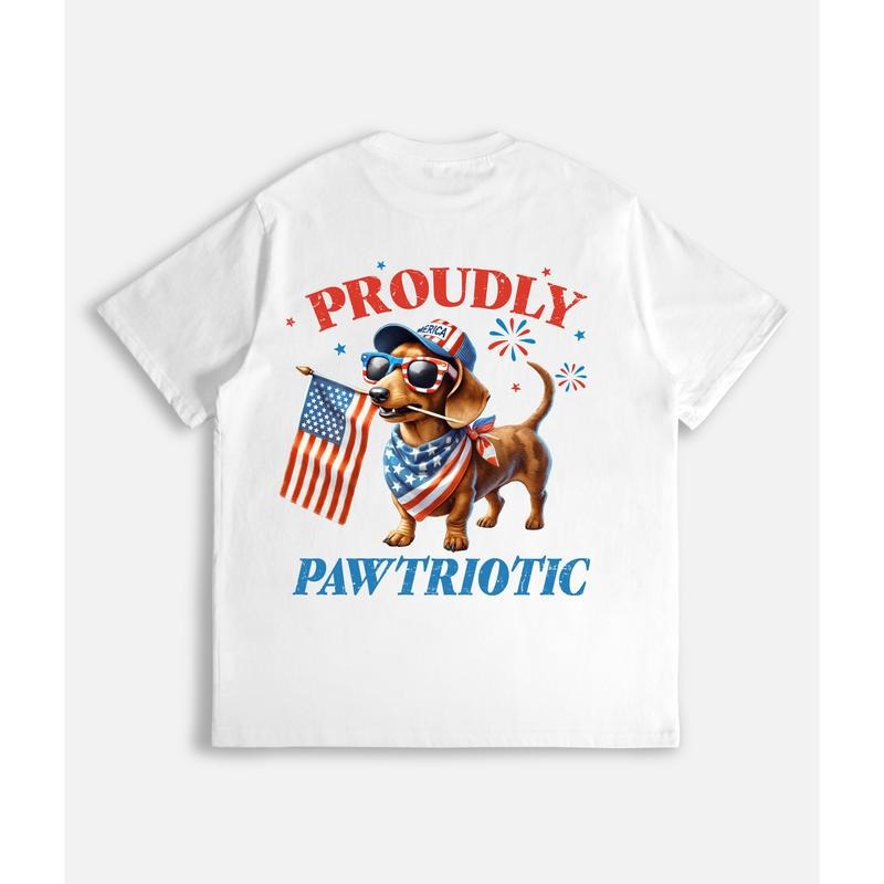 Adorable Patriotic Lightsaber brand - Shirt: Show Your Love for Country with WB shield Paw