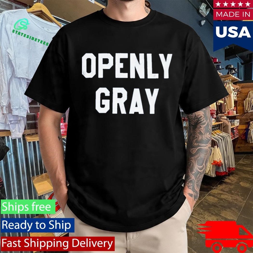 Adrianne Curry Openly Gray Shirt