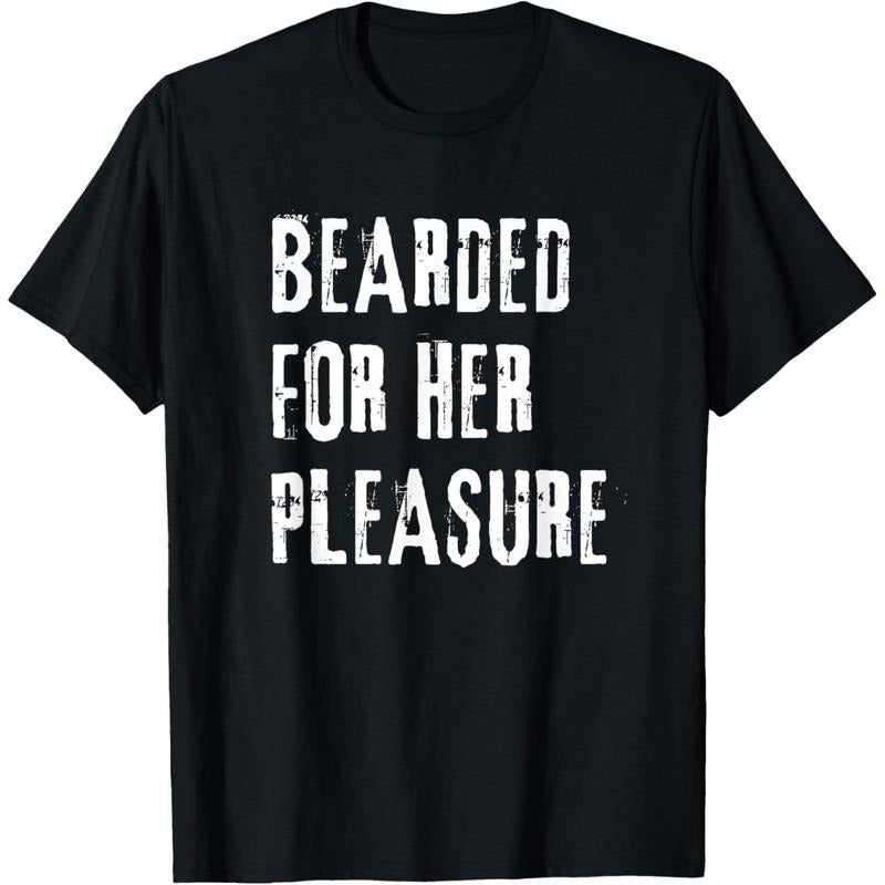 Adult Humor Bearded for Her Pleasure Naughty Dirty Jokes Men T-Shirt made in usa Hoodie, Sweatshirt | DripVista.com