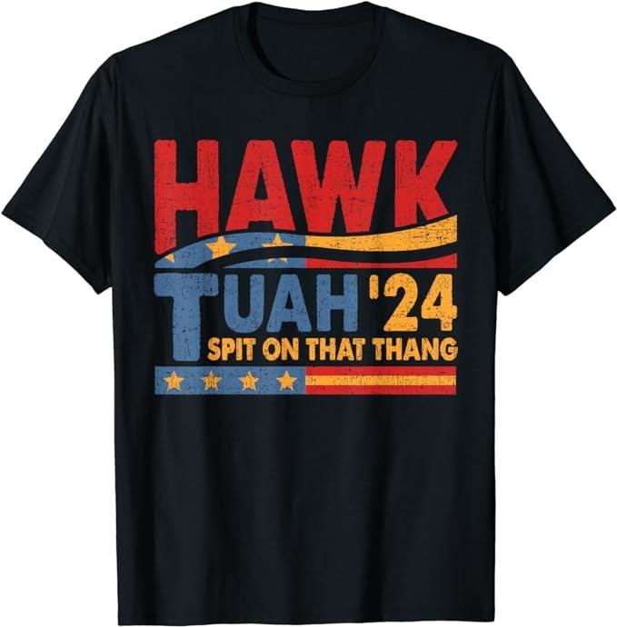 Adult Humor Shirts, Hawk Tuah 24 Spit on that Thang T-Shirt Classic Unisex Casual Cotton Hoodie, Sweatshirt | DripVista.com