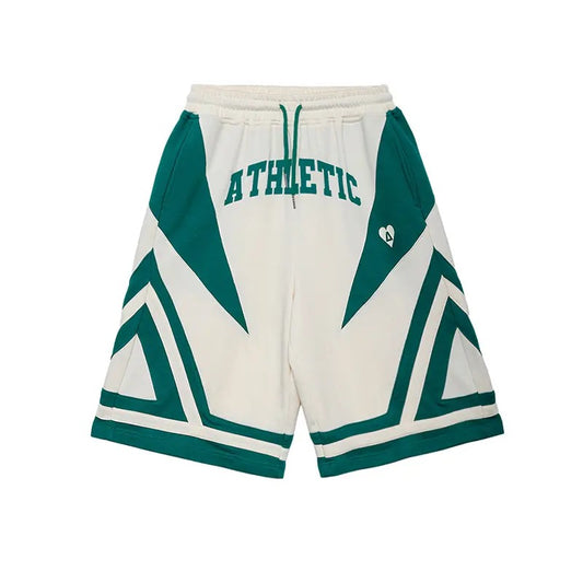Aelfric Eden Color Blocking Patchwork Shorts baggy sweatpants