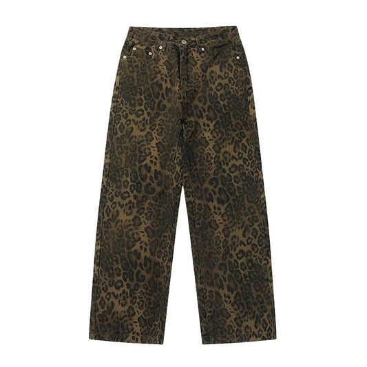 Aelfric Eden Leopard Print Jeans