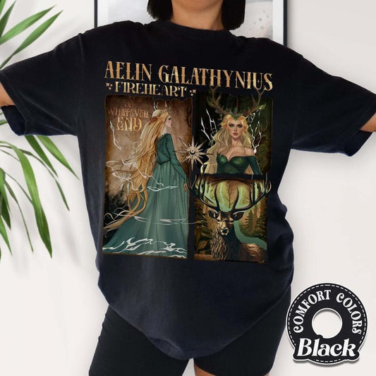 Aelin Galathynius Fireheart Shirt, Throne of Glass Fan Shirt, Thirteen Shirt, Throne of Glass Merch, to Whatever End Shirt