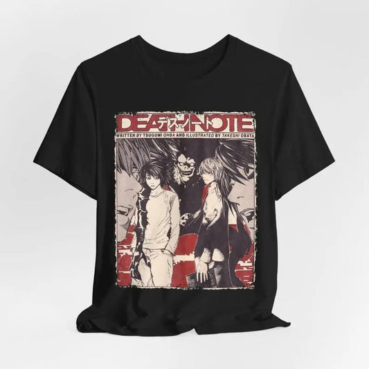 Aesthetic Death Vintage Anime Shinigami Note Movie Streetwear Unisex Classic Graphic Unisex Short Sleeve T-Shirt