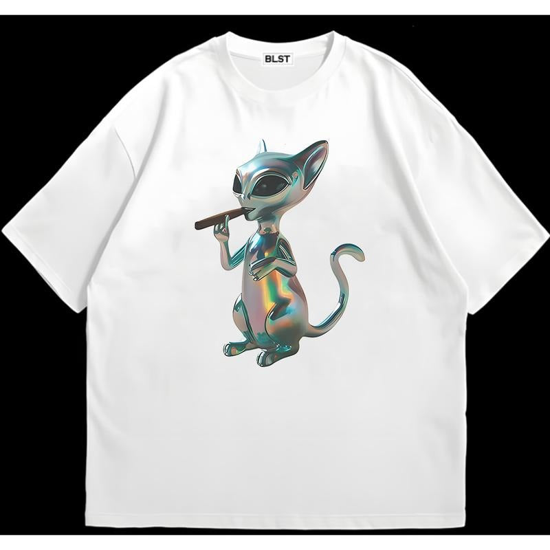 Aiillen Smoking T-Shirt Cotton and Machine Washable Recycled Cotton Graphic Hoodie, Sweatshirt | DripVista.com