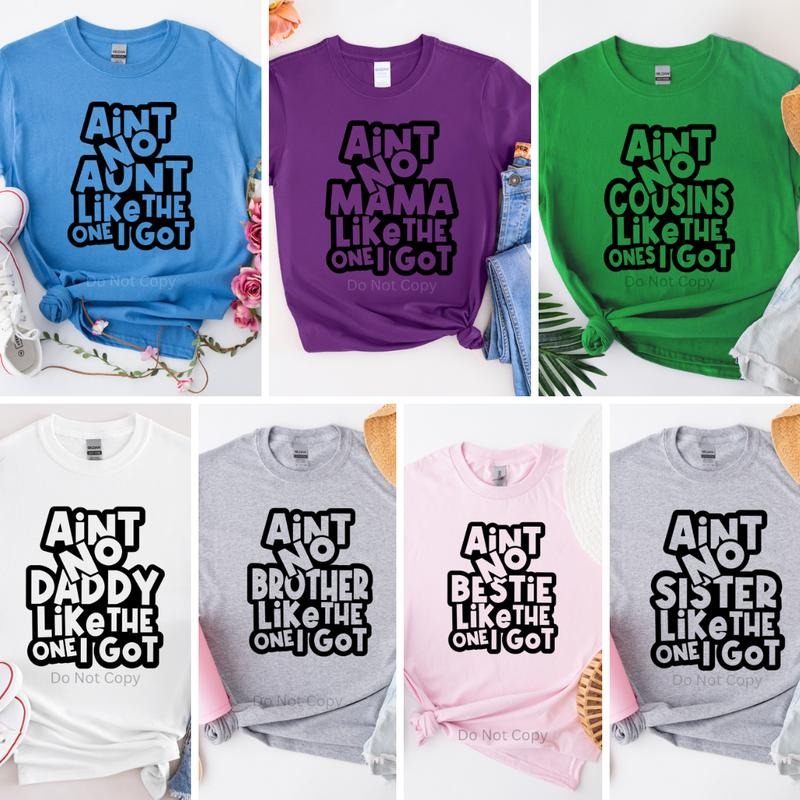 Ain't No Family Screen Print Transfer Set