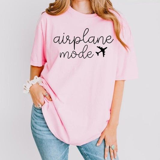 Airplane Mode Shirt, Airplane Shirt, Travel Shirt, Gift for Traveler, Vacation Tee, Vacay Mode Tee