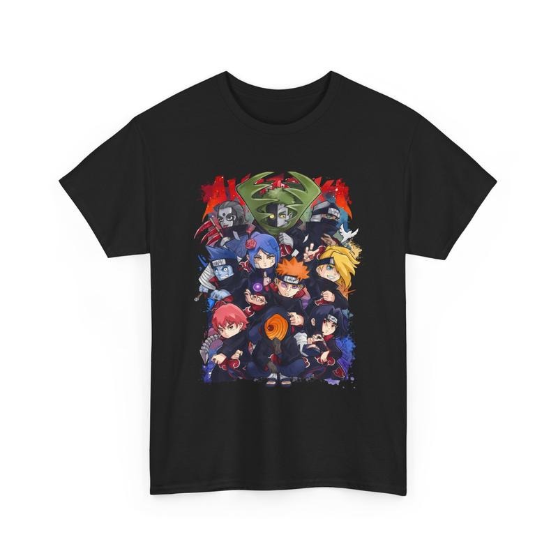 Akatsuki Clan Men Oversized Printed T-Shirt