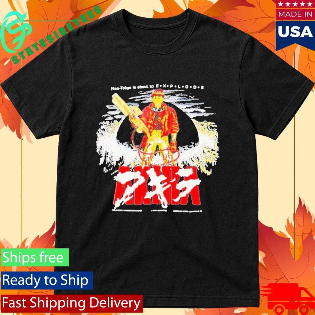 Akira Neo-Tokyo Is About To Explode Vintage Shirt