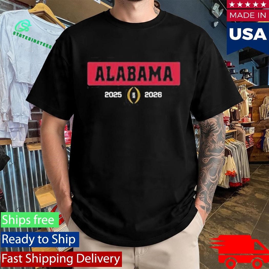 Alabama Coach Black Cfp Shirt