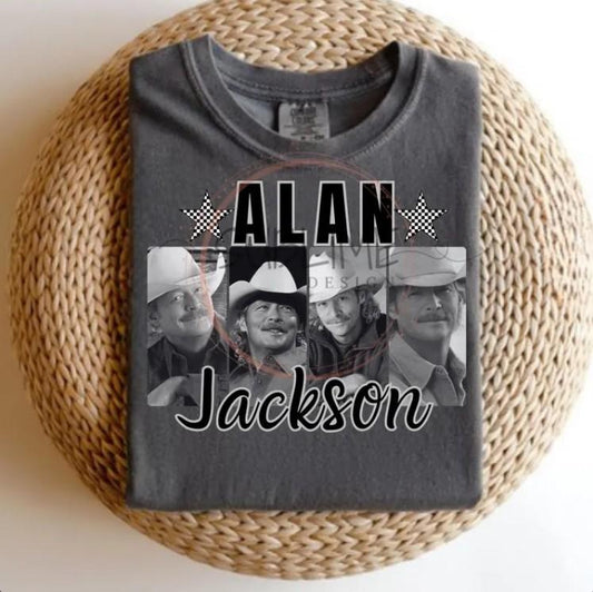 Alan Jackson vintage graphic tshirt