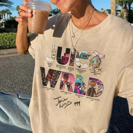 Album Shirt, J!W.R.LD Shirt, J-W Albums Shirt, The Partyy Never Ends Shirt, funny Shirt, humorous Shirt.