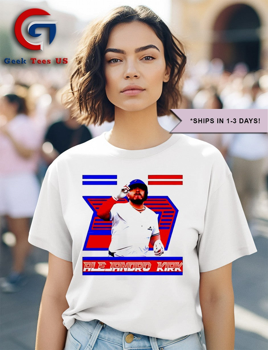 Alejandro Kirk Toronto Blue Jays MLB Baseball player 2025 shirt