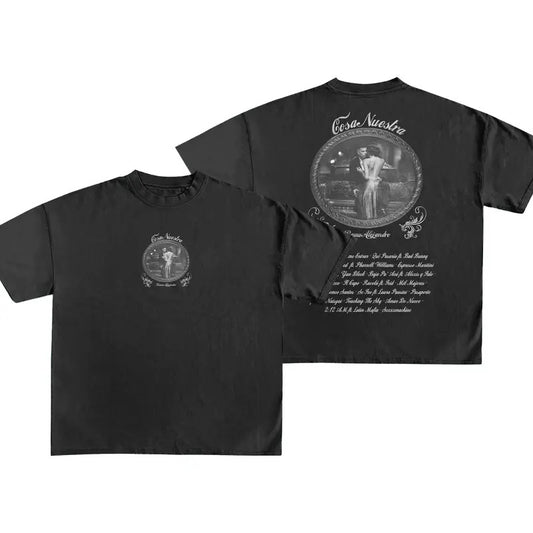 Alejandro T-shirt Cosa Nuestra Sweatshirt Rauw Album Hoodie Alejandro Merch Rap Hip Hop Tee Gift Fans Men Women