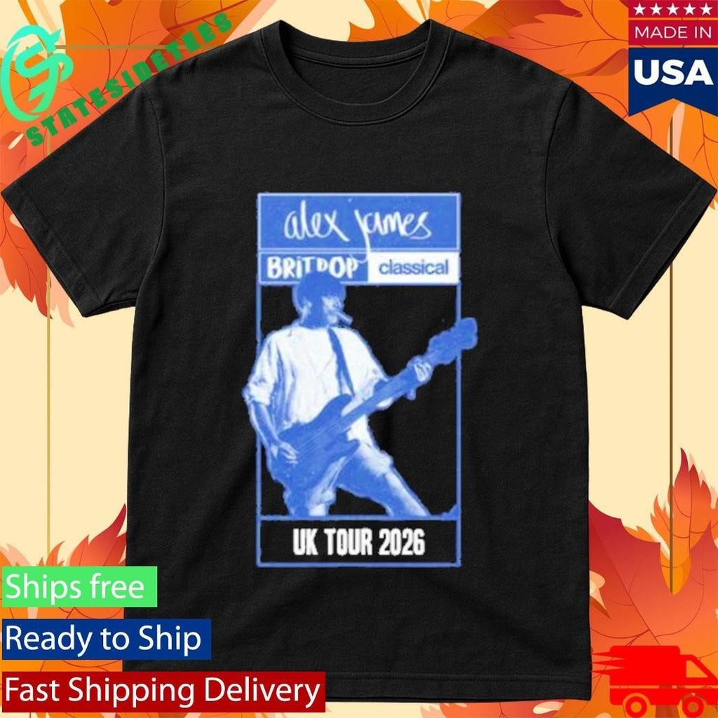 Alex James Britpop Classical Tour Shirt