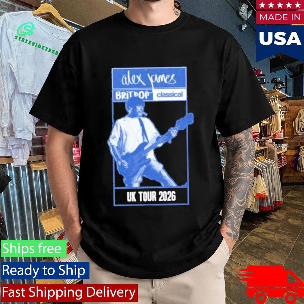 Alex James Britpop Classical Tour Shirt