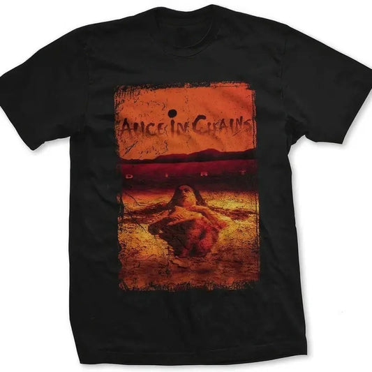 Alice In Chains 'Dirt' Album Cover Tee Remarkable T-Shirt Collection! !