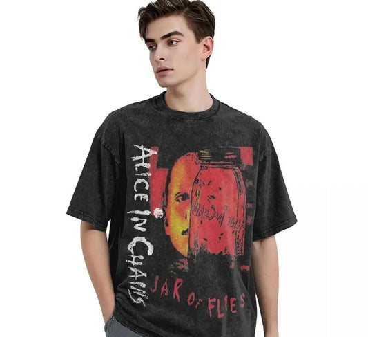 Alice In Chains Hip Hop Cool T-Shirt HipHop Style Cozy & Relaxed Retro Graphic Tee