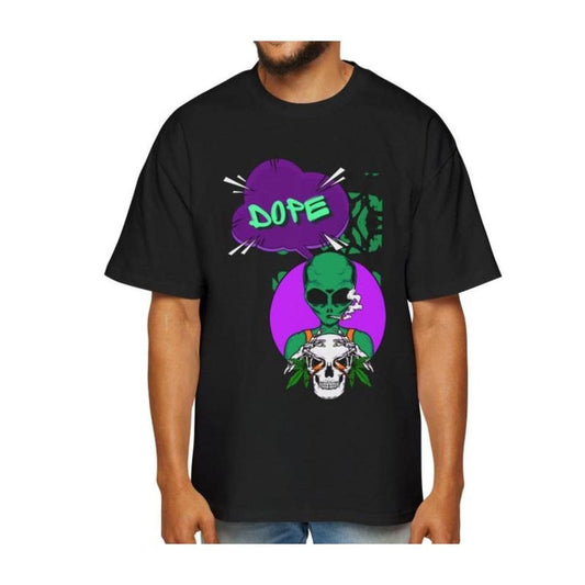 Alien T-shirt For Men, Men Graphic Shirt, Oversized Shirt For Men, Men's Streetwear Tee, Cool Hipster Tops, Casual Men Shirt - Gifts For Him.made in usa