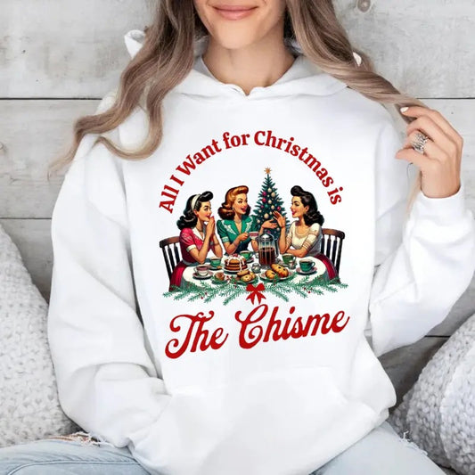 All I Want For Christmas Is The Chisme Sweater, Chismosa Shirt, Latina Chismosa Social Club Graphic Tee, Chisme Mexican Hispanic Latinx Cafe