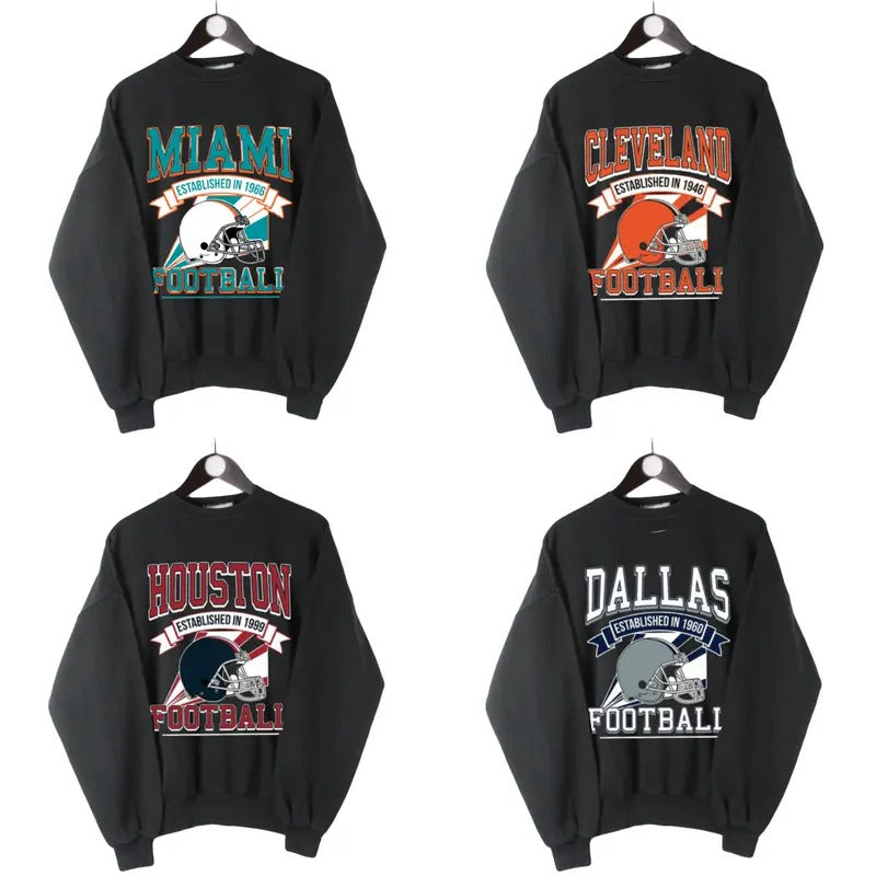 All Team Collection - Football Sweatshirts Vintage For Every Fan