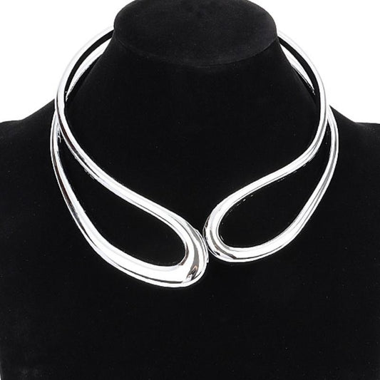 All in Harmony Loop Necklace - Bold Design as Shown Trendy Jewellery Accessories Trendy Fashionable Accessories