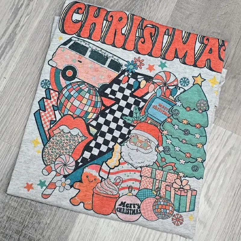 All things Retro Christmas Tee or Sweatshirt Hoodie | DripVista.com