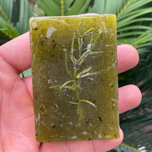 Aloe Vera and rosemary soap Oil Control All Skin Types Hydrating