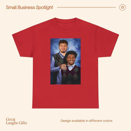 Alperen Sengun Jalen Green Houston Rockets Funny T-Shirt, Christmas Gift Fathers Day Unisex Heavy Cotton T-Shirt