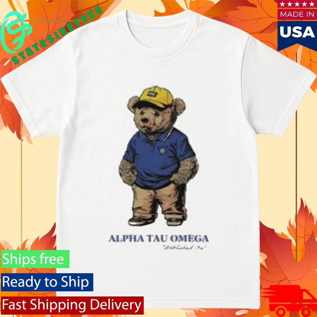 Alpha Tau Omega Ato Bear Shirt
