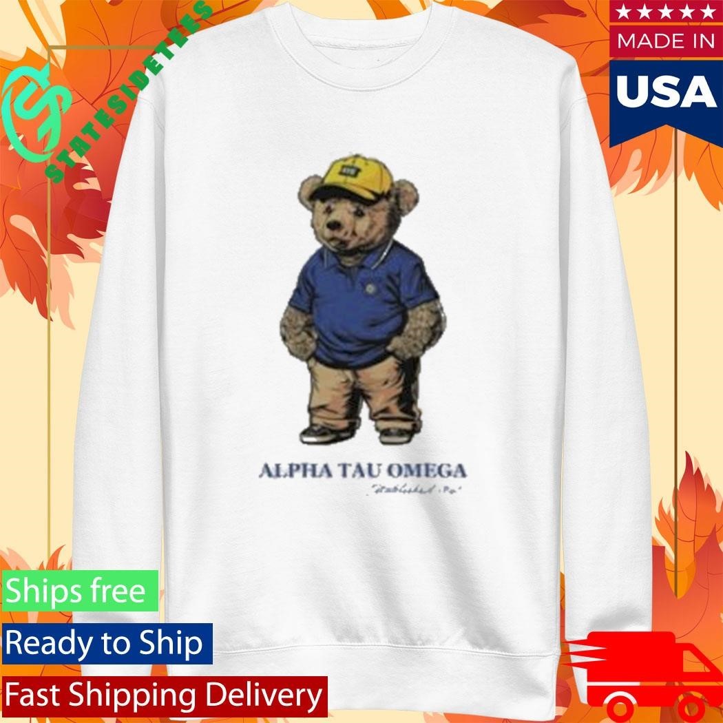 Alpha Tau Omega Ato Bear Shirt