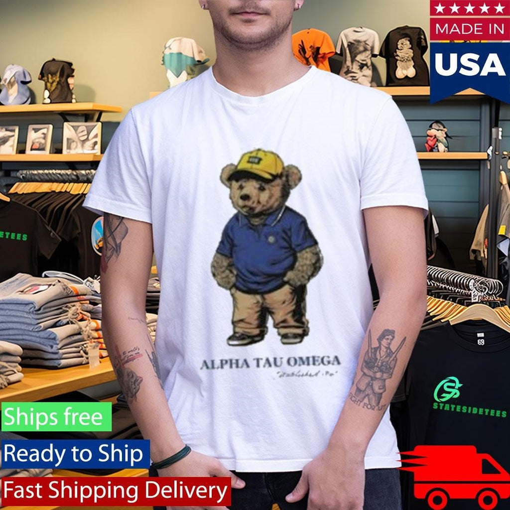Alpha Tau Omega Ato Bear Shirt