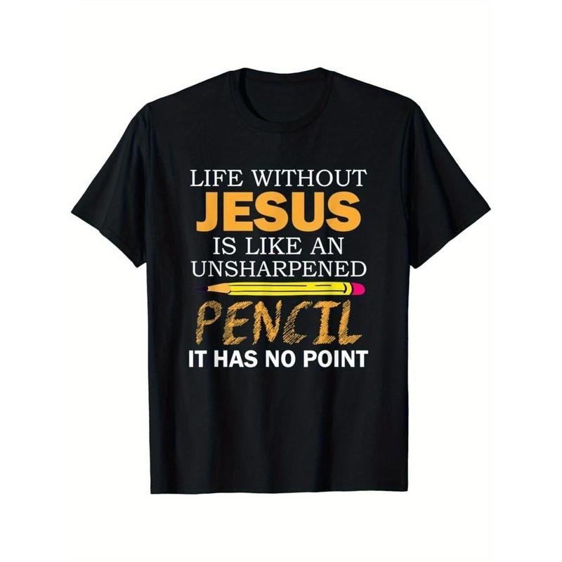 Alphabet print, can't live without Jesus, anything casual T-shirt made in usa Hoodie, Sweatshirt | DripVista.com