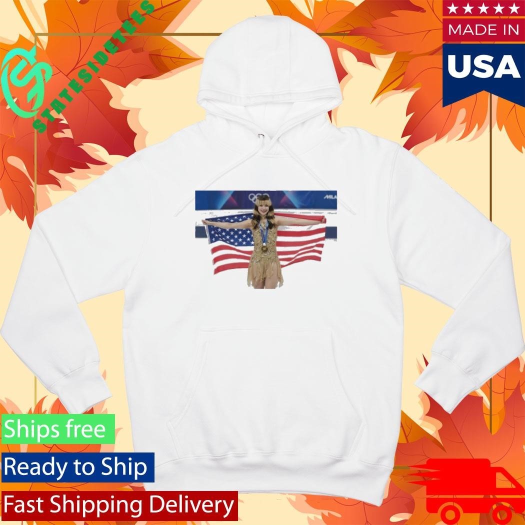 Alysa Liu New Olympic Women’s Skating Champion Team USA T-shirt