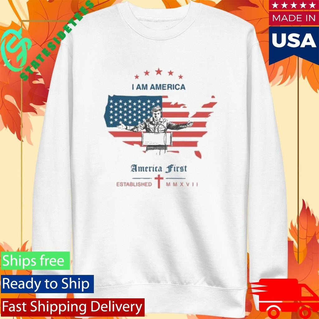 America First “I Am America” T-Shirt