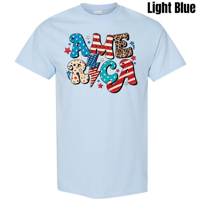 America the Beautiful Gildan Short Sleeve T-Shirt 'NLB'