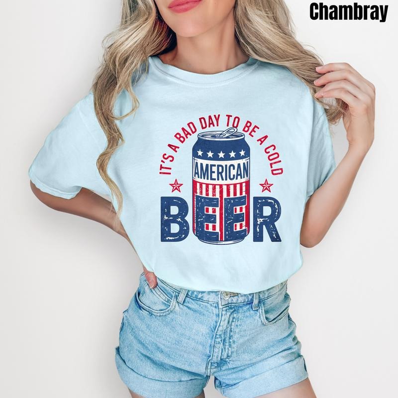 American Beer Bad Day Comfort Colors T-Shirt 'NLB'