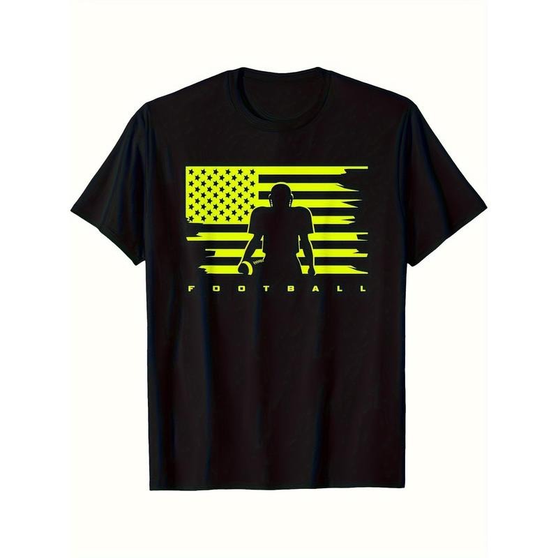 American Football Apparel - Football T-Shirt, Men's T-Shirt made in usa Hoodie, Sweatshirt | DripVista.com