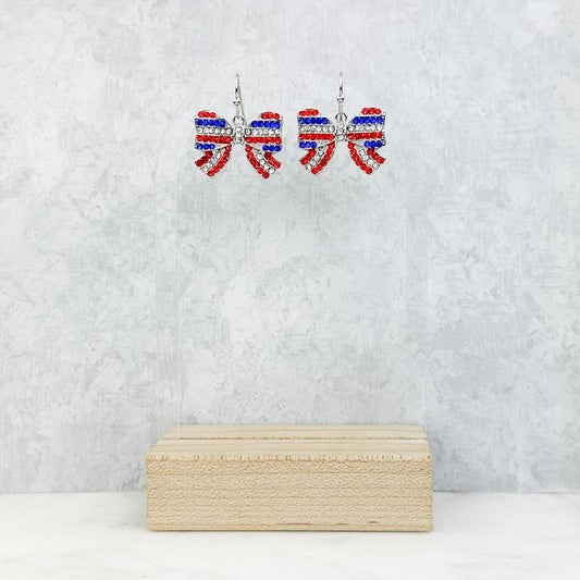 American Girly Bow Earrings