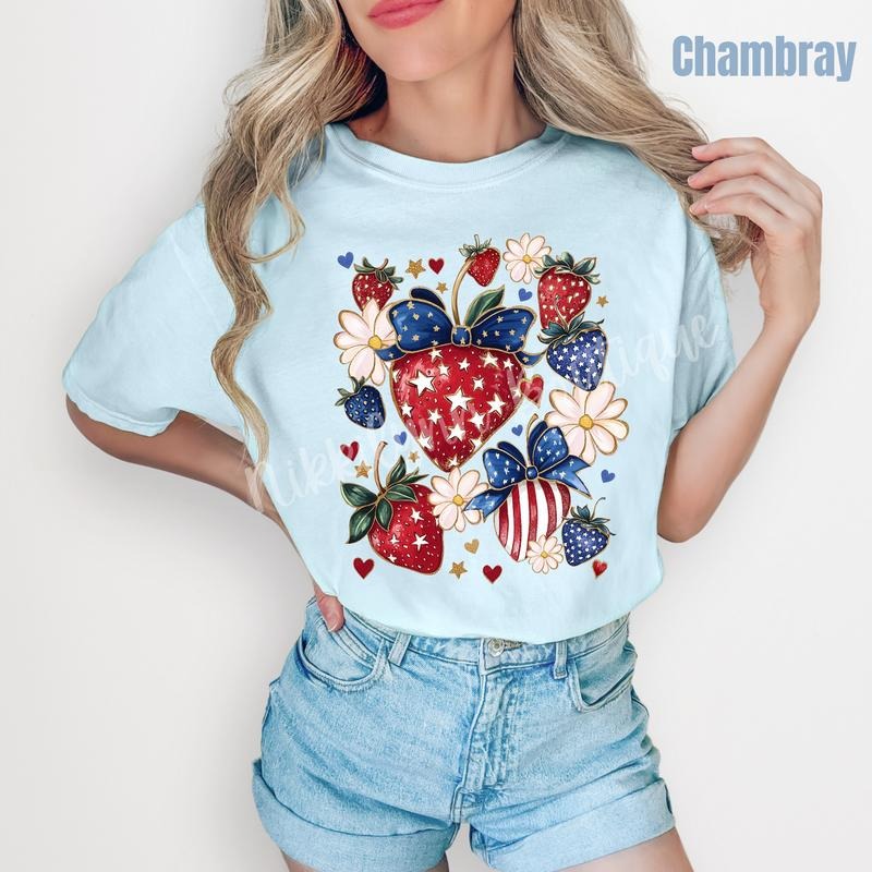 American Strawberries Comfort Colors T-Shirt 'NLB'