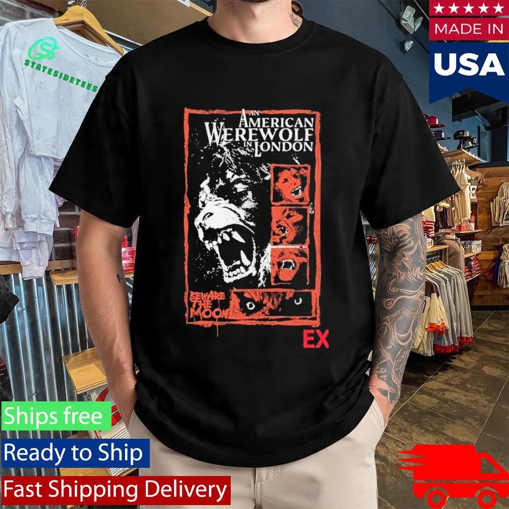 An American Werewolf In London Werewolf Shirt