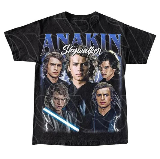Anakin Skywalker Vintage T-Shirt, Gift For Fans, Movie Fan Shirt, Movie Shirt