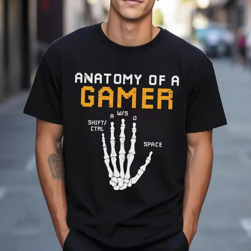 Anatomy FOG WB shield Gamer Gaming Gifts For Boys Gamer T-Shirt Hoodie, Sweatshirt | DripVista.com
