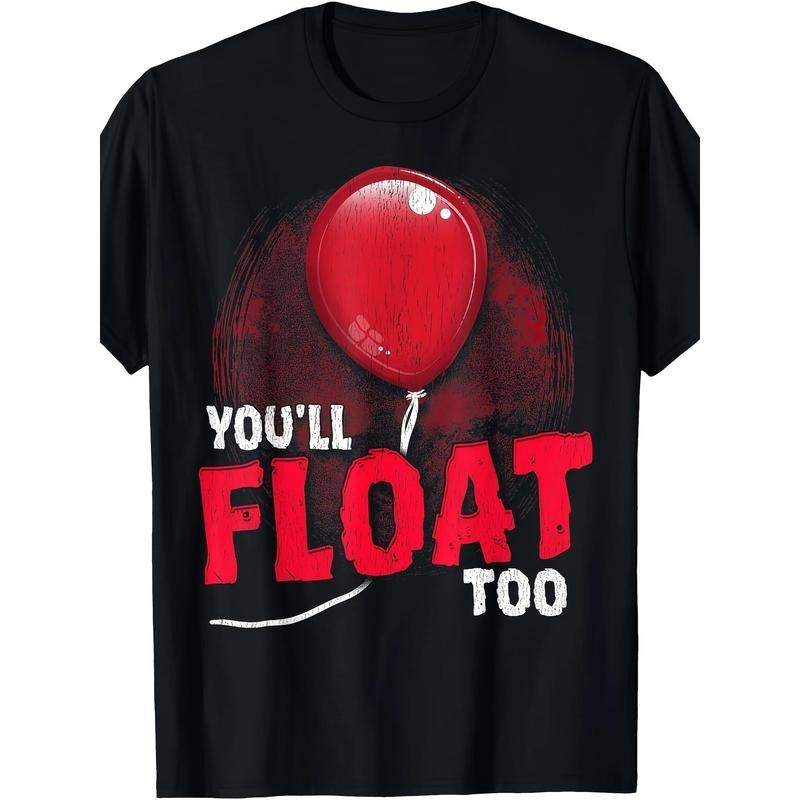 And you're gonna float up a scary Halloween T-shirt made in usa Hoodie, Sweatshirt | DripVista.com